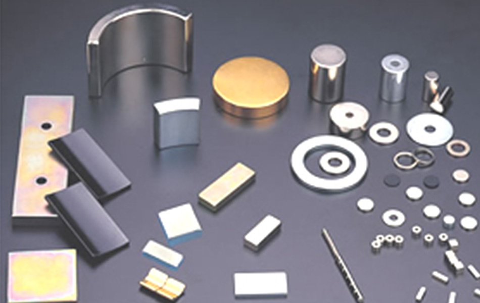 Sintered NdFeB magnets and components